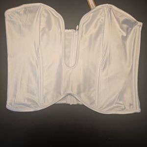 NWT Skims Satin Plunge Corset